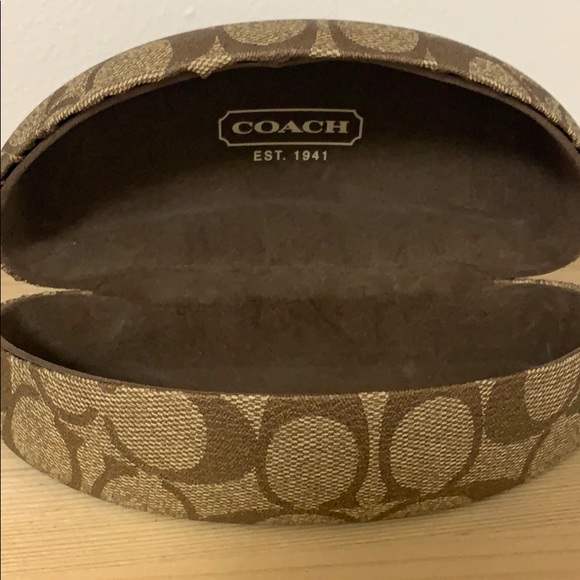 Coach Signature Sunglasses Case - Picture 2 of 8